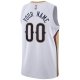 Unisex New Orleans Pelicans Nike White Swingman Custom Jersey - Association Edition