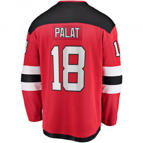 Men's New Jersey Devils Ondrej Palat Fanatics Red Home Breakaway Player Jersey