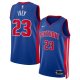 Unisex Detroit Pistons Jaden Ivey Nike Blue 2022 NBA Draft First Round Pick Swingman Jersey - Icon Edition