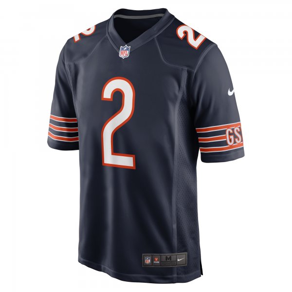 Men's Chicago Bears D.J. Moore Nike Navy Team Color Game Jersey