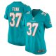 Women's Miami Dolphins Jake Funk Nike  Aqua  Game Jersey