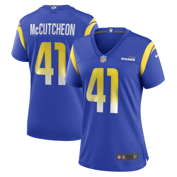 Women's Los Angeles Rams Cameron McCutcheon Nike Royal  Game Jersey