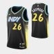 2023-24 City Edition Indiana Pacers #26 Ben Sheppard Black Swingman Jersey