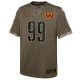 Youth Washington Commanders Chase Young Nike Olive 2022 Salute To Service Player Limited Jersey