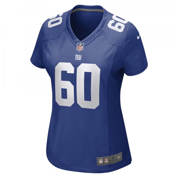 Women's New York Giants Marcus McKethan Nike Royal Game Player Jersey