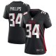 Women's Atlanta Falcons Clark Phillips III Nike  Black Team Game Jersey