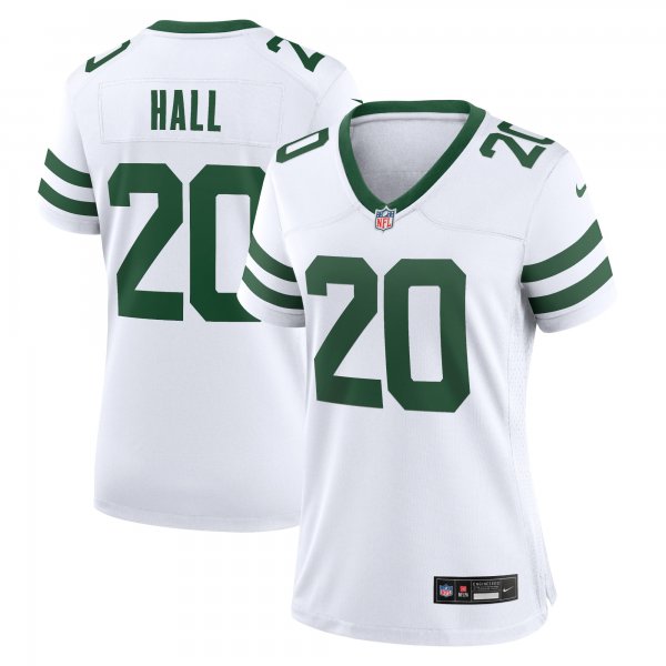 Women's New York Jets Breece Hall Nike Legacy White Game Jersey