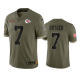 Kansas City Chiefs Harrison Butker Olive 2022 Salute To Service Limited Jersey #7