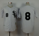 Mitchell And Ness 1993 Chicago White Sox #8 Bo Jackson White Stitched MLB Jersey