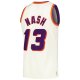 Men's Phoenix Suns Steve Nash Mitchell & Ness Cream Chainstitch Swingman Jersey