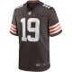 Men's Cleveland Browns Bernie Kosar Nike Brown Game Retired Player Jersey