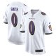 Men's Baltimore Ravens Roquan Smith Nike White  Game Jersey