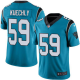 Nike Carolina Panthers #59 Luke Kuechly Blue Men's Stitched NFL Limited Rush Jersey