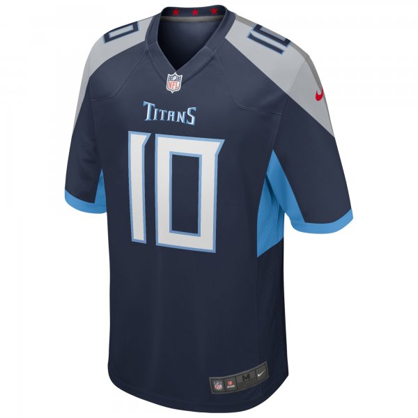 Men's Tennessee Titans Vince Young Nike Navy Game Retired Player Jersey