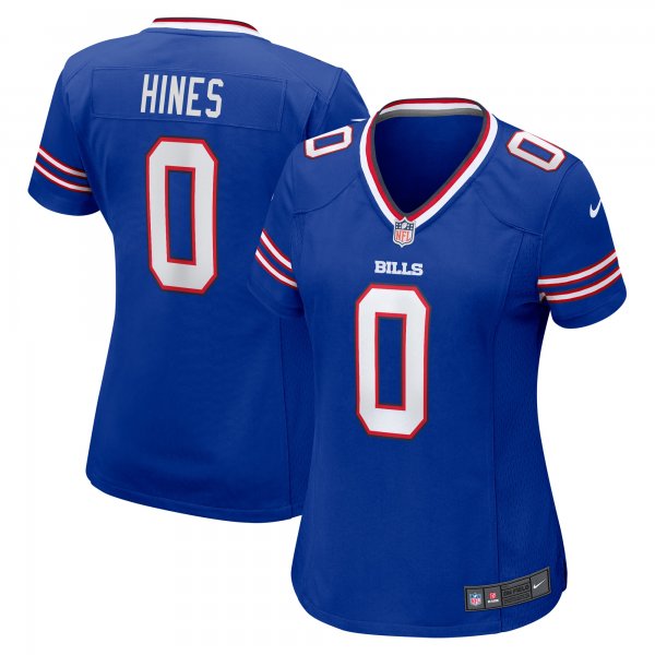 Women's Buffalo Bills Nyheim Hines Nike Royal Game Player Jersey