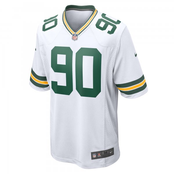 Men's Green Bay Packers Lukas Van Ness Nike  White  Game Jersey