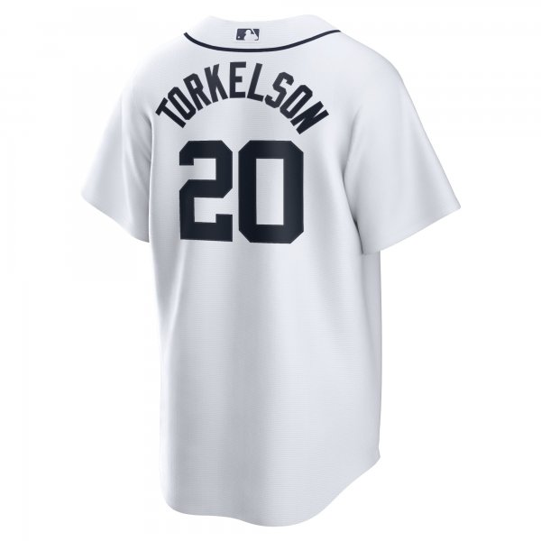 Men's Detroit Tigers Spencer Torkelson Nike White Home Replica Jersey