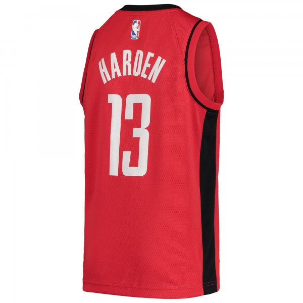 Youth Houston Rockets James Harden Nike Red Team Swingman Jersey - Icon Edition