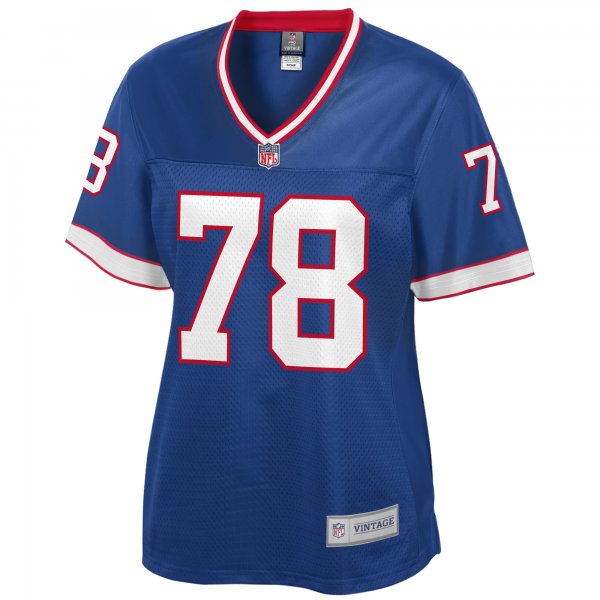 Women's Buffalo Bills Bruce Smith NFL Pro Line Royal Retired Player Replica Jersey