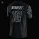 Men's Los Angeles Chargers Justin Herbert Nike Black RFLCTV Limited Jersey