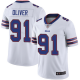 Men's Buffalo Bills #91 Ed Oliver White Stitched Nike NFL Vapor Untouchable Limited Jersey