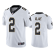 Men's New Orleans Saints Chris Olave White 2022 NFL New Draft Vapor Limited Jersey