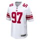 Men's New York Giants Dexter Lawrence II Nike White Game Player Jersey