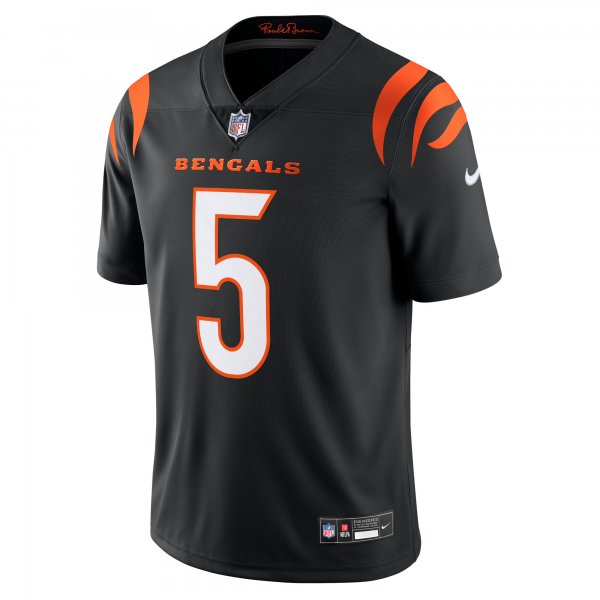 Men's Cincinnati Bengals Tee Higgins Nike Black  Vapor Untouchable Limited Jersey