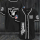 Las Vegas Raiders NFL Stitched Fashion Baseball Legend Jersey