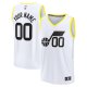 Men's Utah Jazz Fanatics White Fast Break Custom Replica Jersey - Association Edition