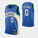 2023-24 City Edition Milwaukee Bucks #0 Damian Lillard Blue Swingman Jersey