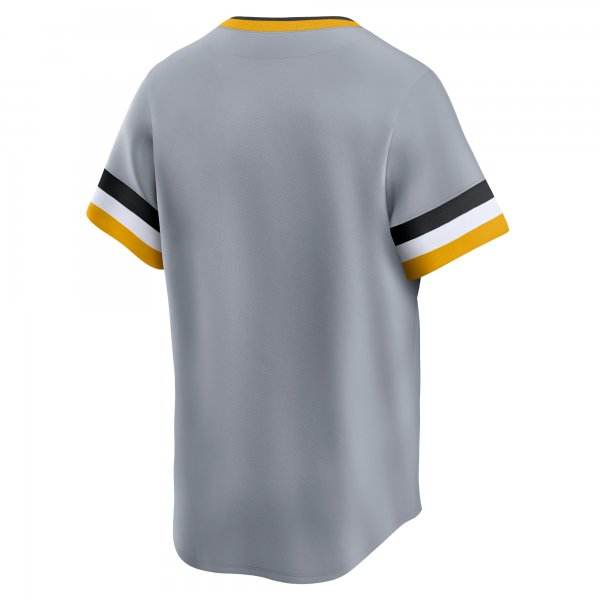 Men's Pittsburgh Pirates Nike Gray Cooperstown Collection Limited Jersey