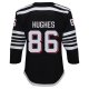 Youth New Jersey Devils Jack Hughes Black Alternate PremierÃ¨ÂÂ½Player Jersey