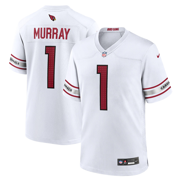 Men's Arizona Cardinals Kyler Murray Nike White Game Player Jersey