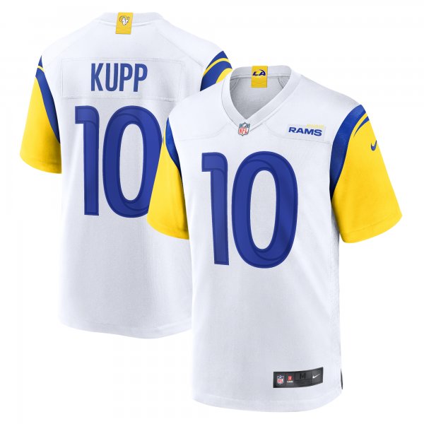 Men's Los Angeles Rams Cooper Kupp Nike White Alternate Player Game Jersey