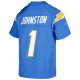 Youth Los Angeles Chargers Quentin Johnston Nike Powder Blue Game Jersey