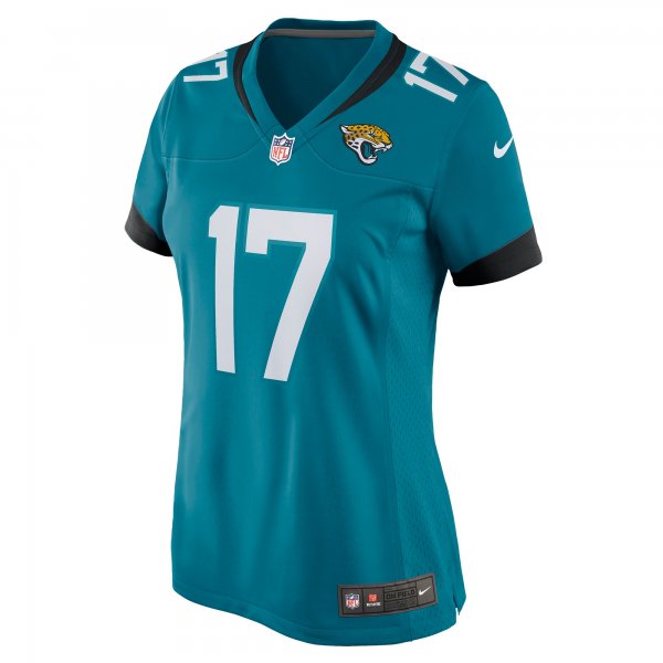 Women's Jacksonville Jaguars Evan Engram Nike Teal Game Jersey