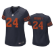 Women's Nike NFL Chicago Bears Khalil Herbert #24 Navy Throwback Limited Jersey