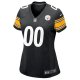 Women's Nike Black Pittsburgh Steelers Custom Game Jersey