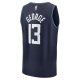 Men's LA Clippers Paul George Fanatics Navy Fast Break Jersey - City Edition