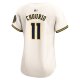 Women's Milwaukee Brewers Jackson Chourio Nike Cream Home Limited Player Jersey