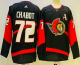 Men's Ottawa Senators #72 Thomas Chabot Black 2022 Reverse Retro NHL Jersey