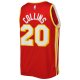 Men's Atlanta Hawks John Collins Fanatics Red Fast Break Player Jersey - Icon Edition