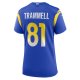 Women's Los Angeles Rams Austin Trammell Nike Royal Game Player Jersey