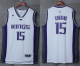 Men's Sacramento Kings #15 DeMarcus Cousins White New Stitched NBA Jersey