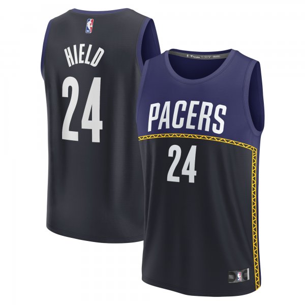 Men's Indiana Pacers Buddy Hield Fanatics Blue Fastbreak Jersey - City Edition