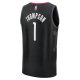 Youth Houston Rockets Amen Thompson Fanatics Black Fast Break Replica Player Jersey - Statement Edition