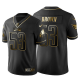 Philadelphia Eagles Jatavis Brown #53 Black Golden Edition Jersey Vapor Limited