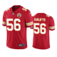 Kansas City Chiefs George Karlaftis #56 Red 2022 NFL Draft Vapor Limited Jersey