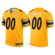 Men's Pittsburgh Steelers #00 Custom Gold 2021 Limited NFL Jersey